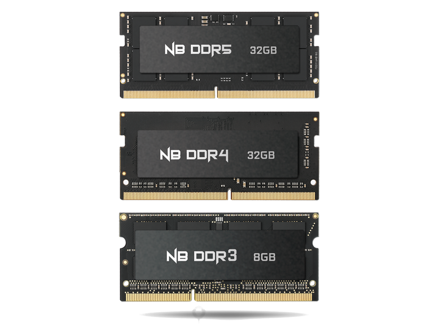 ddr3 ddr4 ddr5 notebook